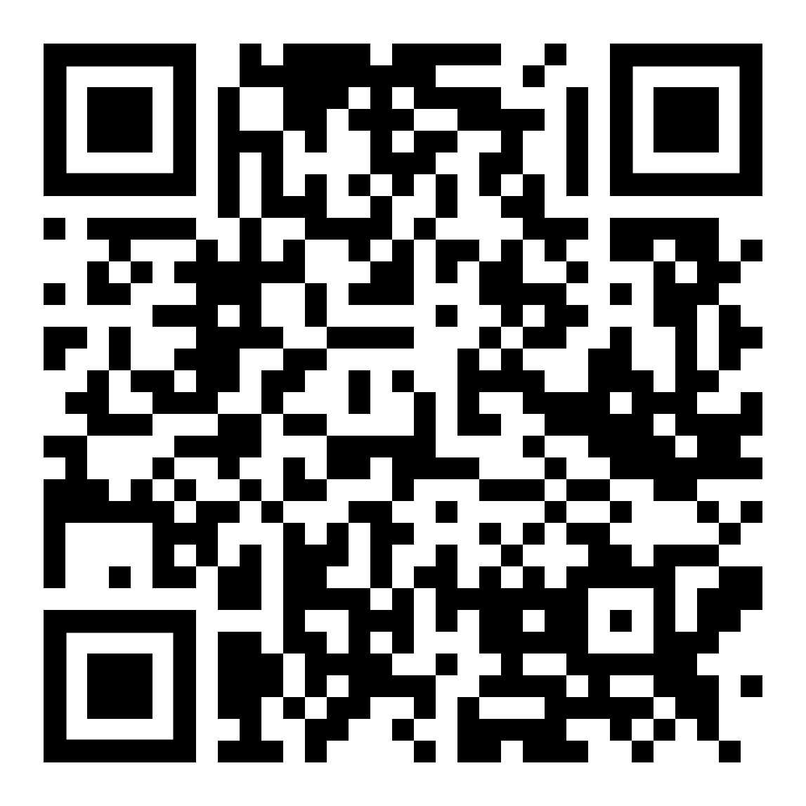 QR code for App Store